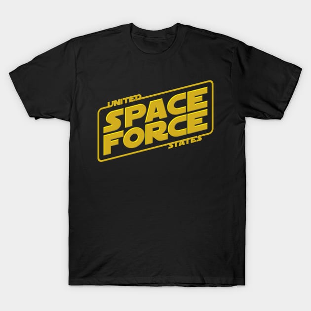 U.S. Space Force T-Shirt by d4n13ldesigns